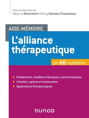 cover image of Aide-Mémoire--L'alliance thérapeutique